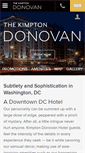 Mobile Screenshot of donovanhoteldc.com